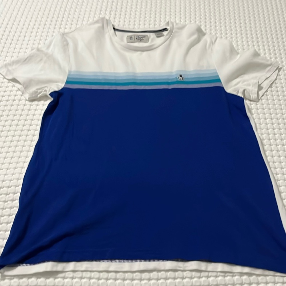 Men’s original penguin shirt.